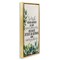 Stupell Industries Jesus & Germs Hygiene Framed Floater Canvas Wall Art Design by Kim Allen